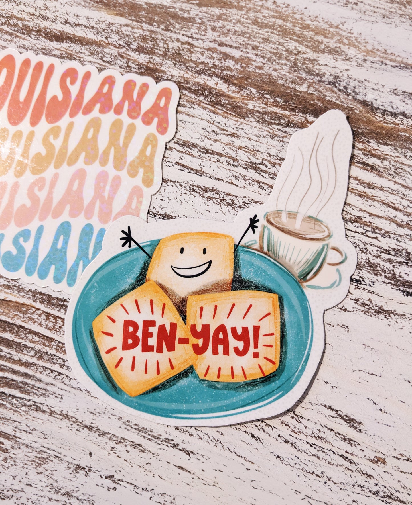 Ben-YAY! Vinyl Sticker