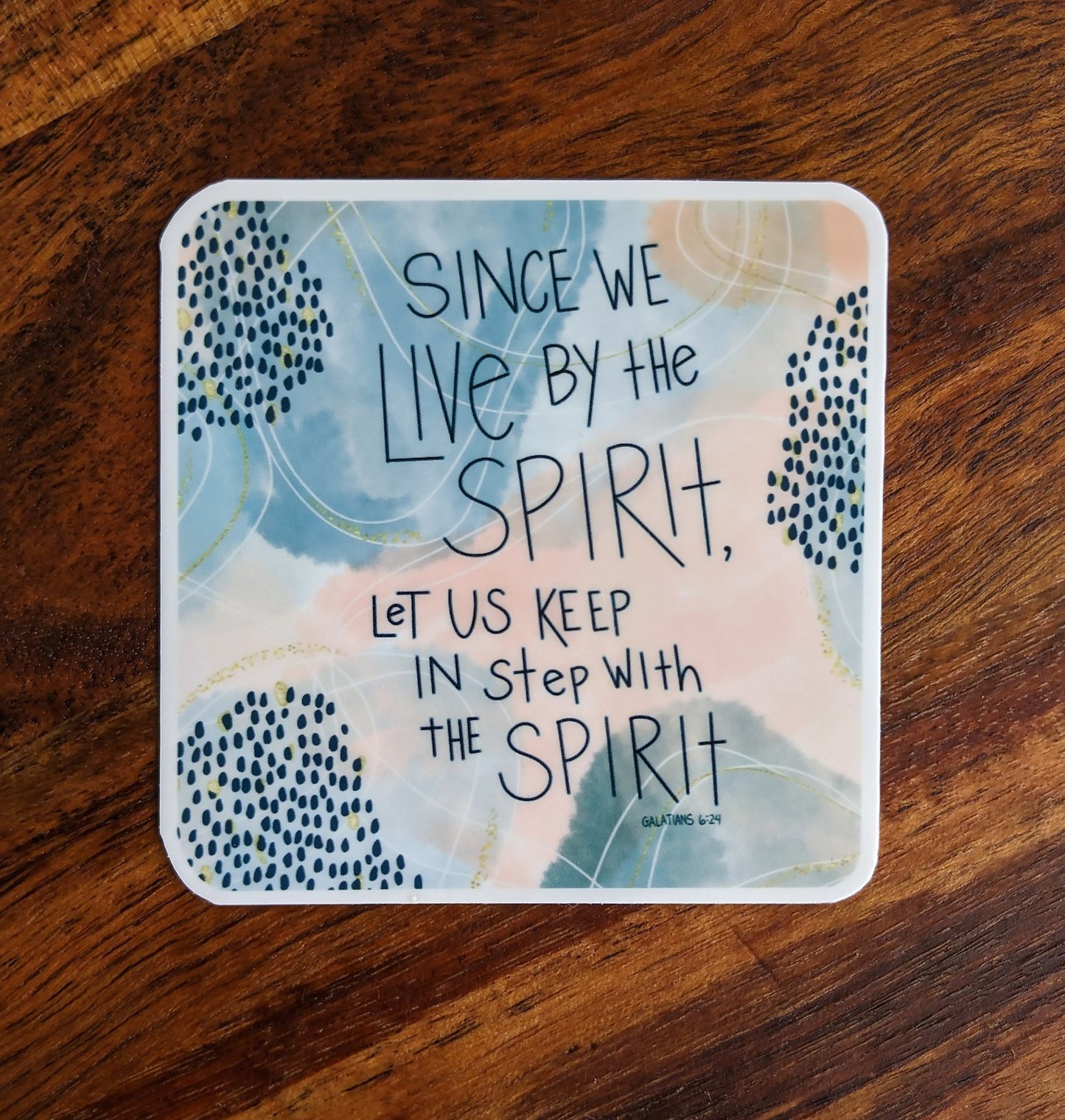 Live by the Spirit Vinyl Sticker