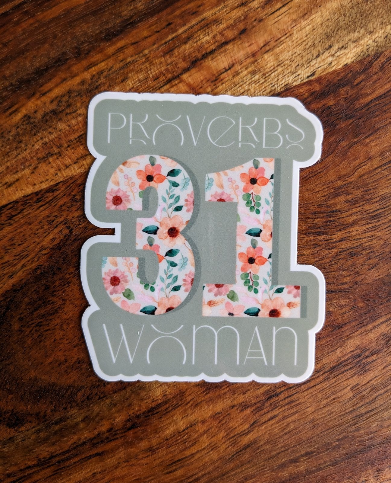 Proverbs 31 Woman Vinyl Sticker